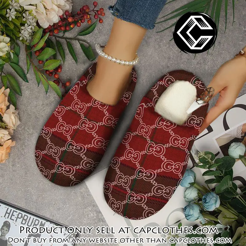 Gucci fleece slippers luxury inhouse slippers ihs1018 cc0126008